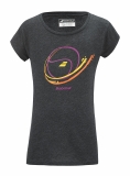 Dívčí tričko Babolat Exercise Message Tee Girl 4GS22445-2003 černé