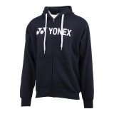 Pánská mikina s kapucí Yonex full Zip hoodie LH0023 modrá